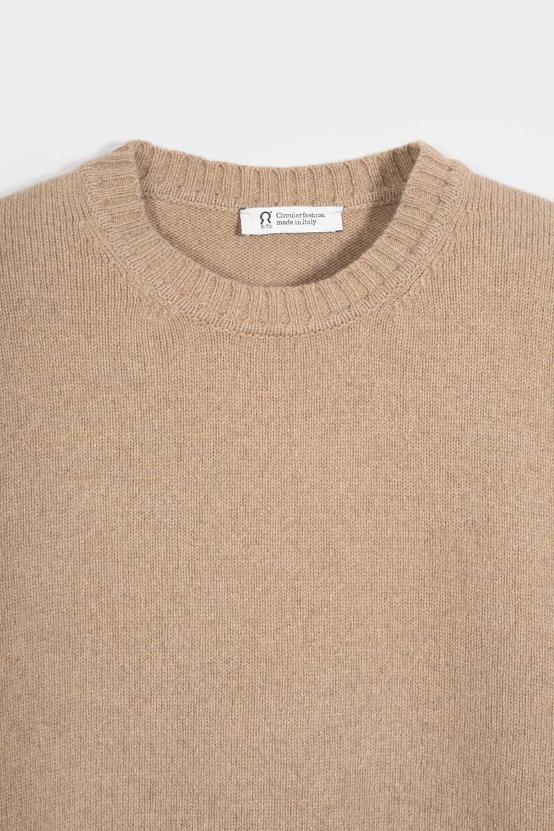 Maglia Uomo Cashmere Rigenerato Romeo - Rifò Lab Moda circolare made in Italy