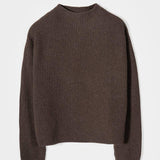 Maglia Donna Cashmere Rigenerato Melissa  - Rifò Lab Moda circolare made in Italy
Marrone Corteccia