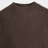 Maglia Donna Cashmere Rigenerato Melissa  - Rifò Lab Moda circolare made in Italy
Marrone Corteccia