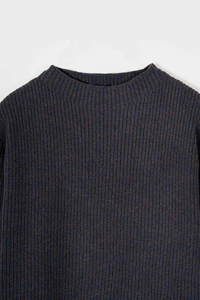 Maglia Donna Cashmere Rigenerato Melissa  - Rifò Lab Moda circolare made in Italy
Blu Violato