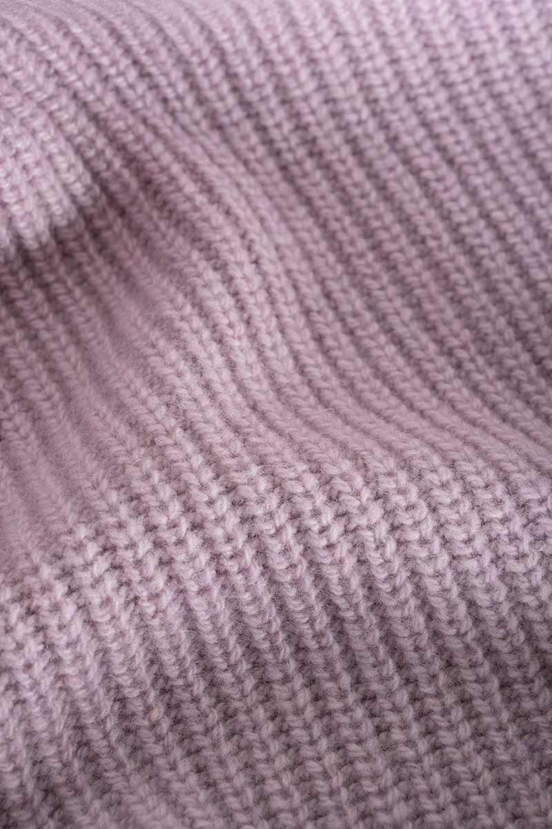 Maglia Donna Cashmere Rigenerato Melissa  - Rifò Lab Moda circolare made in Italy
Lilla Lavanda