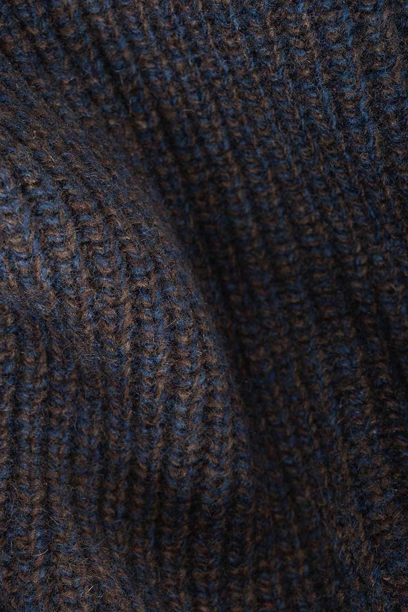 Maglia Donna Cashmere Rigenerato Melissa  - Rifò Lab Moda circolare made in Italy
Blu Violato