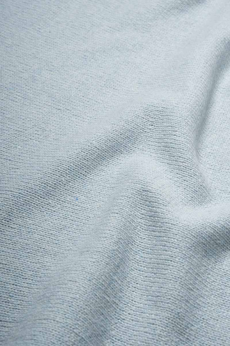 Maglia Donna Cashmere Rigenerato Edda Azzurro