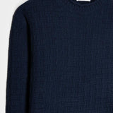 Maglia Uomo Cashmere Rigenerato Fernando Blu