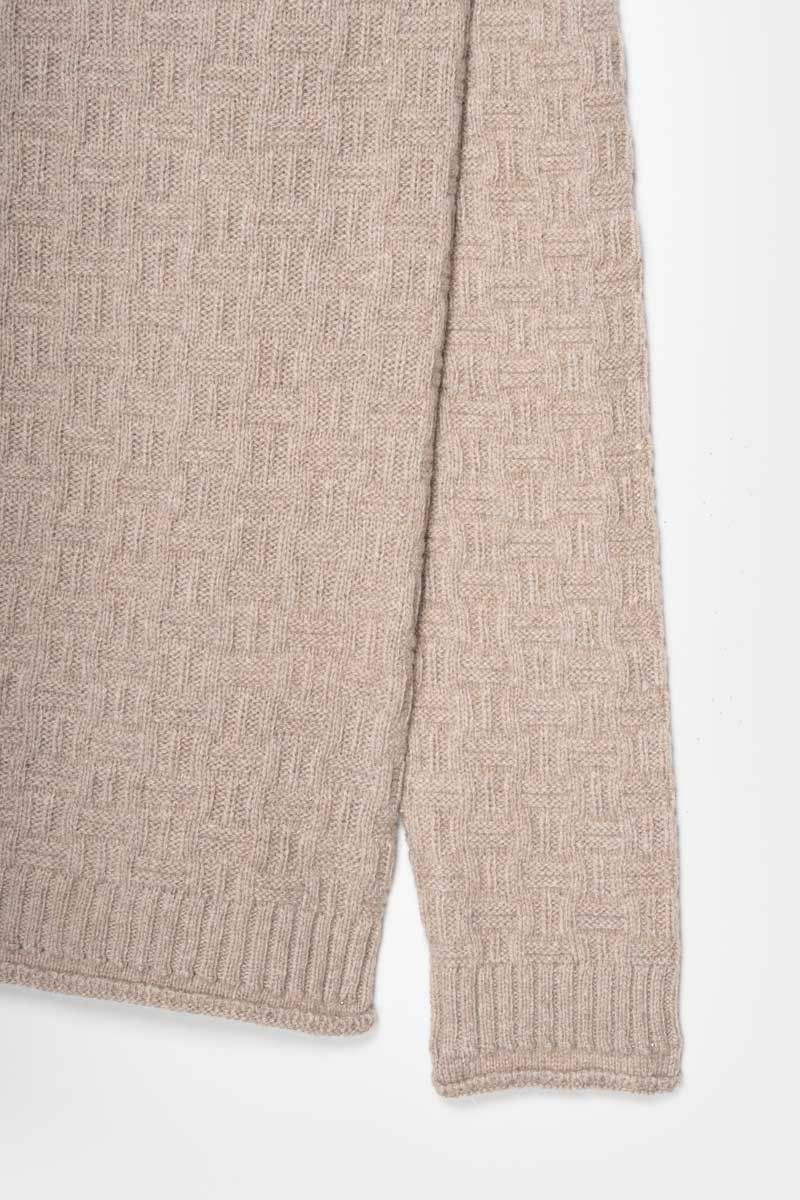 Maglia Uomo Cashmere Rigenerato Fernando Beige