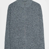 Chanteclaire Grigio Grafite | Cardigan Uomo Cashmere Rigenerato Ippolito