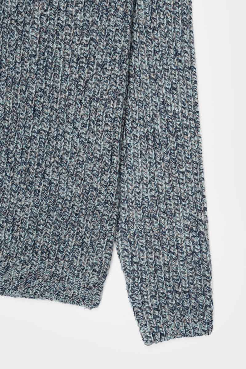 Chanteclaire Grigio Grafite | Cardigan Uomo Cashmere Rigenerato Ippolito