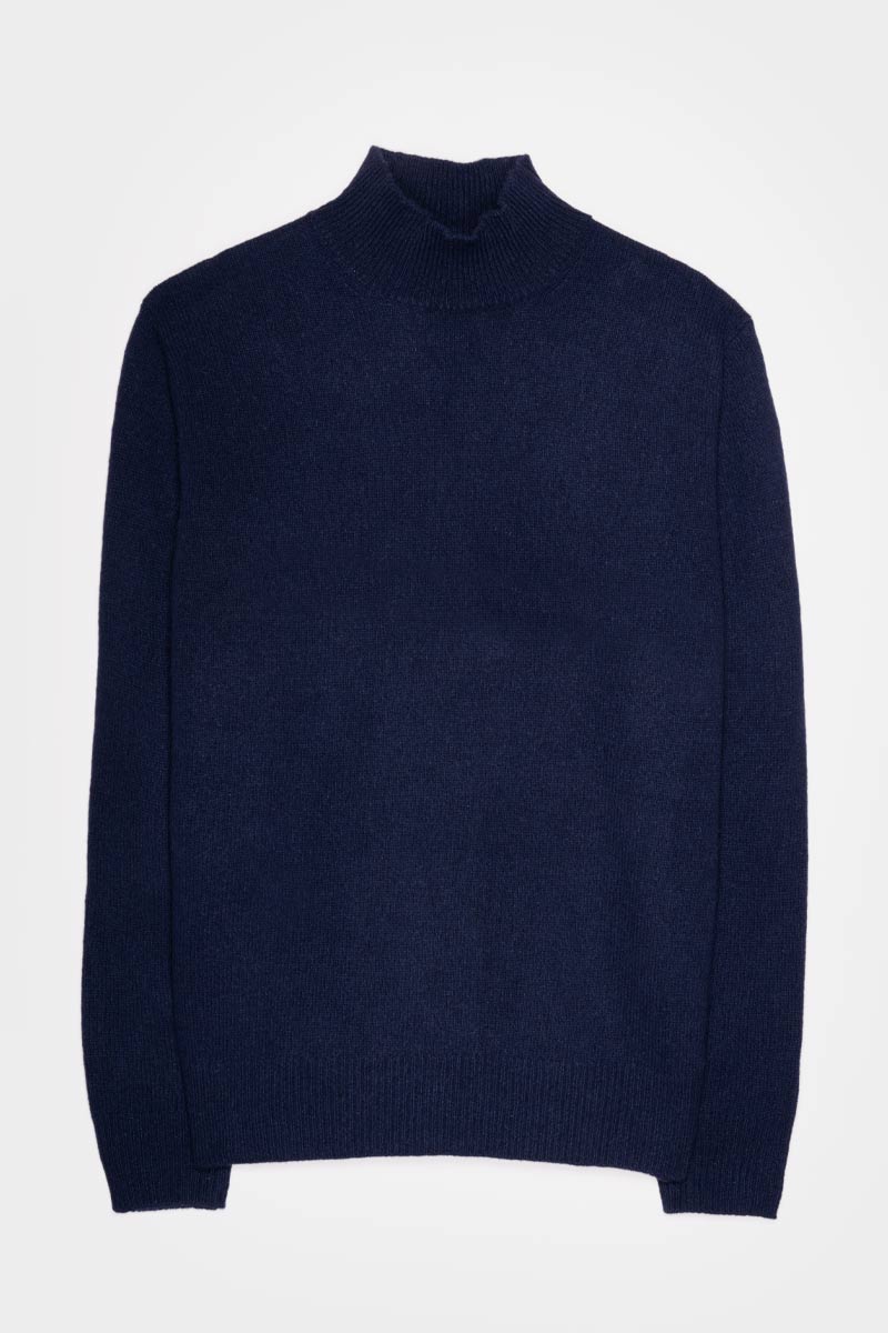 Blu Mora | Maglia Uomo Cashmere Rigenerato Clemente