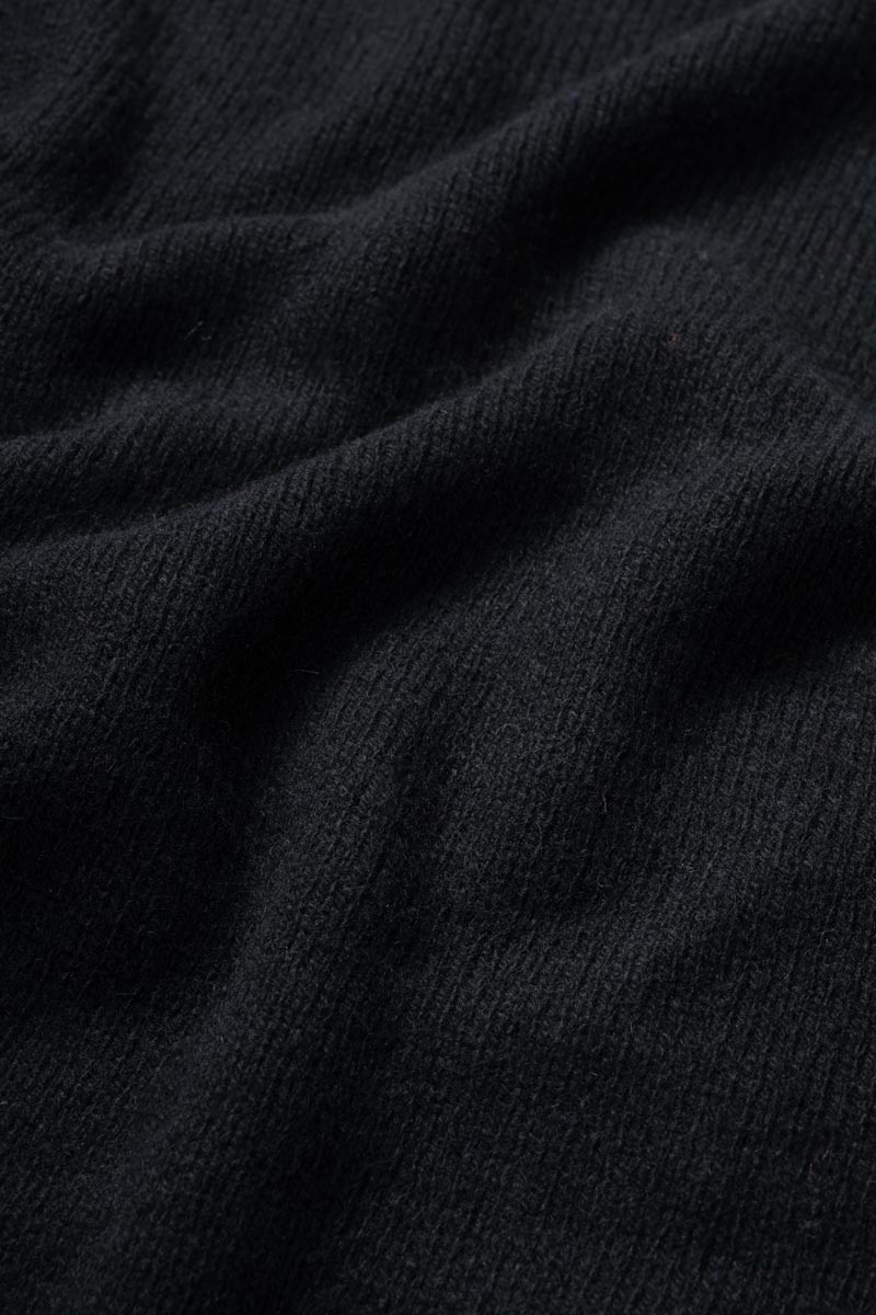 Nero Ardesia | Maglia Uomo Cashmere Rigenerato Clemente