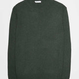 Maglia Collo Alto Uomo Cashmere Rigenerato Clemente Verde