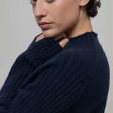 Maglia Lupetto Donna Cashmere Rigenerato Loretta - Rifò Lab Moda circolare made in Italy