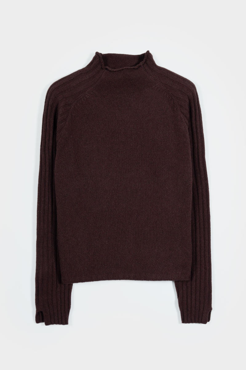 Maglia Lupetto Donna Cashmere Rigenerato Loretta - Rifò Lab Moda circolare made in Italy