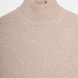 Maglia Donna Cashmere Rigenerato Ada Beige Sabbia