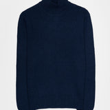 Blu Mora | Maglia collo alto cashmere rigenerato