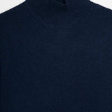 Blu Mora | Maglia collo alto cashmere rigenerato