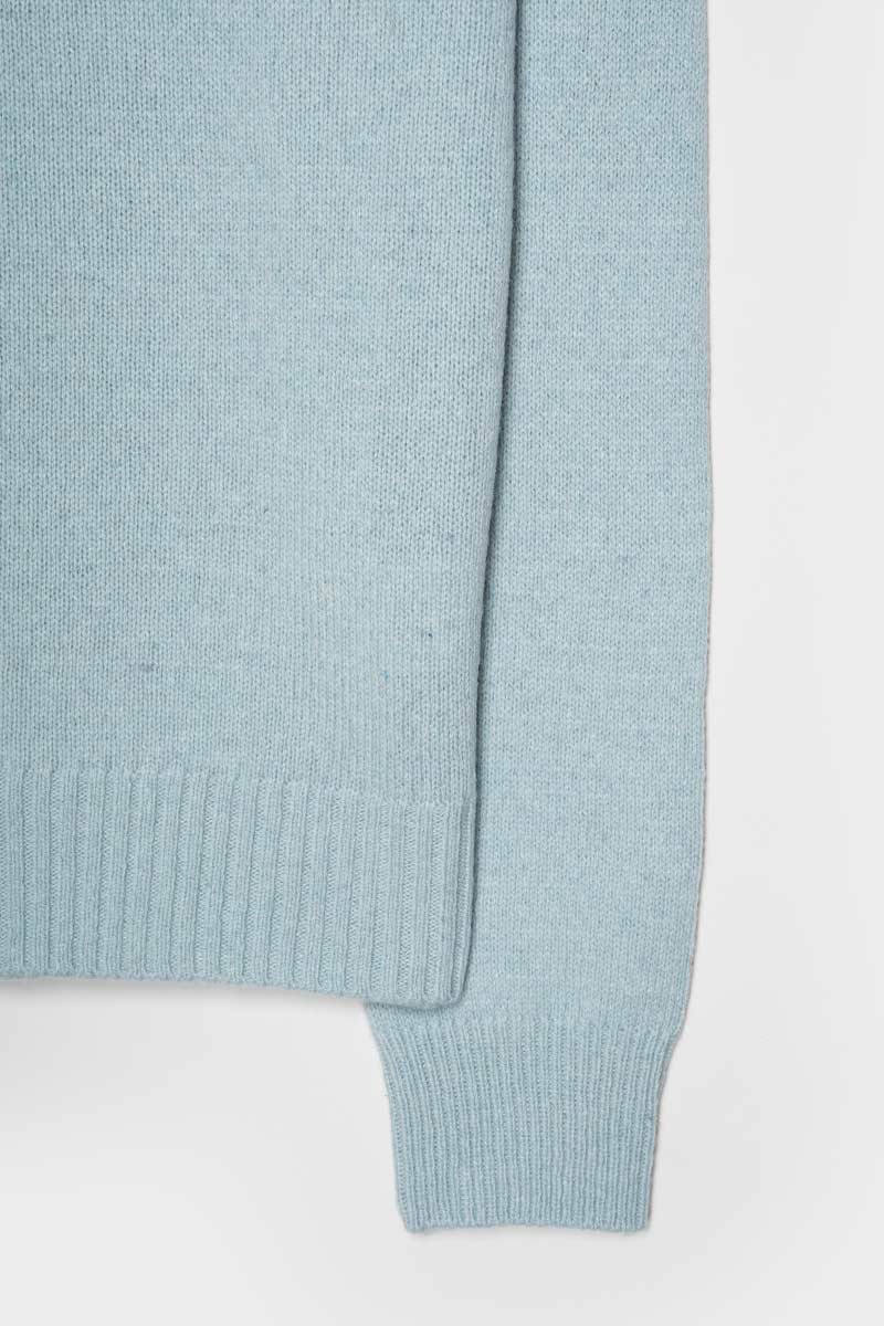 Maglia Donna Cashmere Rigenerato Ada Azzurro