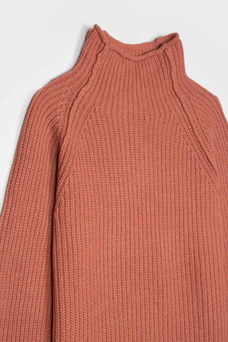 Maglia Uomo Cashmere Rigenerato Artemio Rosa Pompelmo