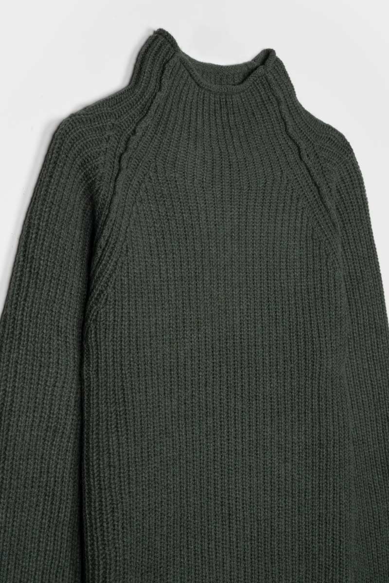 Maglia Uomo Cashmere Rigenerato Artemio Verde