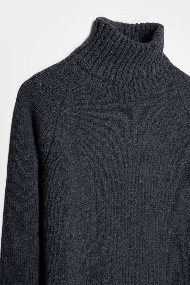 Cashmere Turtleneck Sweater Collo Alto Cashmere Cashmere