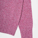 Maglia Collo Alto Donna Cashmere Rigenerato Susanna Dragon Fruit