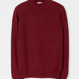 Maglia Collo Alto Uomo Cashmere Rigenerato Clemente Rosso - Rifò Lab Moda circolare made in Italy