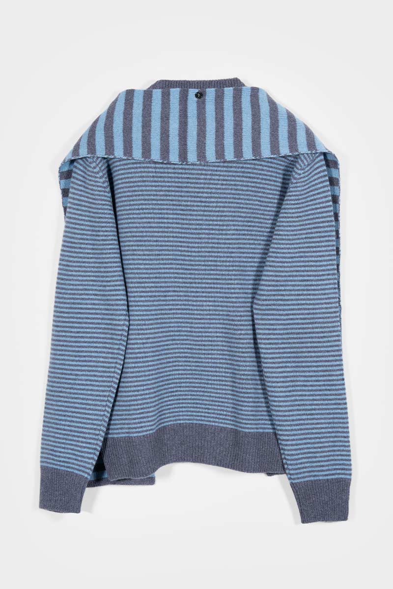 Maglia Cashmere Rigenerato con Sciarpa-Cintura Cate - Catheclisma x Rifò