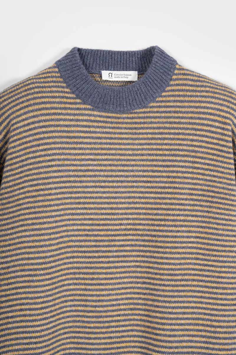 Maglia Cashmere Rigenerato con Sciarpa-Cintura Cate - Catheclisma x Rifò