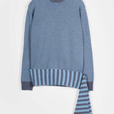 Maglia Cashmere Rigenerato con Sciarpa-Cintura Cate - Catheclisma x Rifò