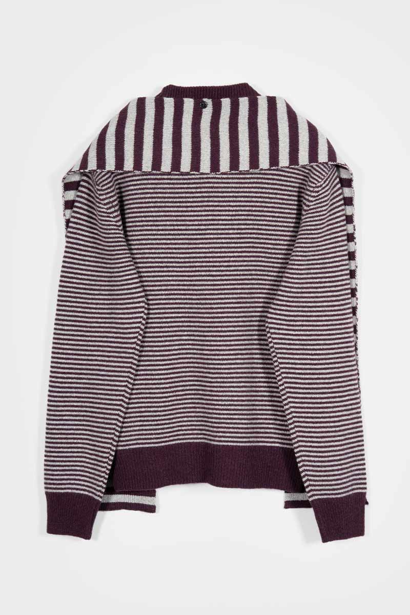 Maglia Cashmere Rigenerato con Sciarpa-Cintura Cate - Catheclisma x Rifò