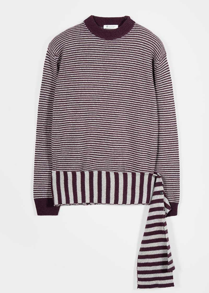 Maglia Cashmere Rigenerato con Sciarpa-Cintura Cate - Catheclisma x Rifò