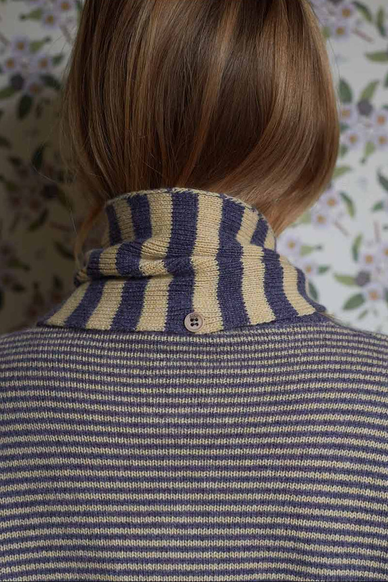 Maglia Cashmere Rigenerato con Sciarpa-Cintura Cate - Catheclisma x Rifò