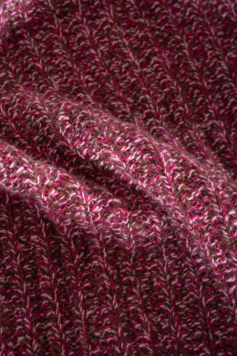 Cardigan Zip Donna Lana Rigenerata Ornella - Rifò Lab Moda circolare made in Italy