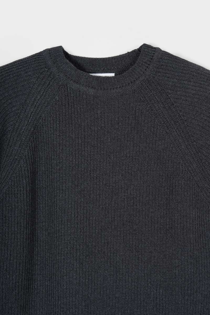 Maglia cotone uomo - Maglioncino di cotone uomo - Moda Circolare made in Itay Rifò