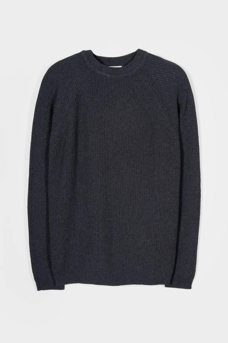 Maglia cotone uomo - Maglioncino di cotone uomo - Moda Circolare made in Itay Rifò