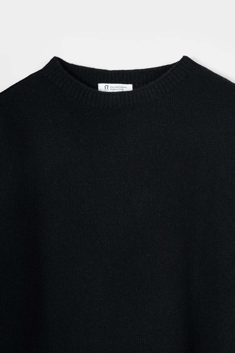 Maglione Oversize Donna Cashmere Lilla Marilena - Rifò
Nero Ardesia