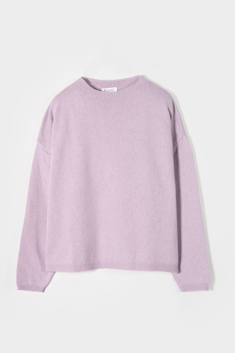 Maglione Oversize Donna Cashmere Lilla Marilena - Rifò
Lilla Lavanda