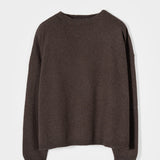 Maglione Oversize Donna Cashmere Lilla Marilena - Rifò
Marrone Corteccia