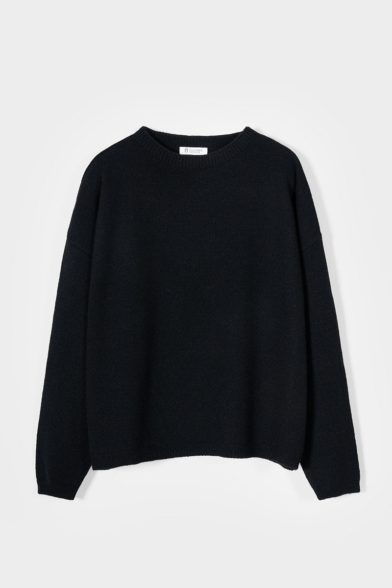 Maglione Oversize Donna Cashmere Lilla Marilena - Rifò
Nero Ardesia