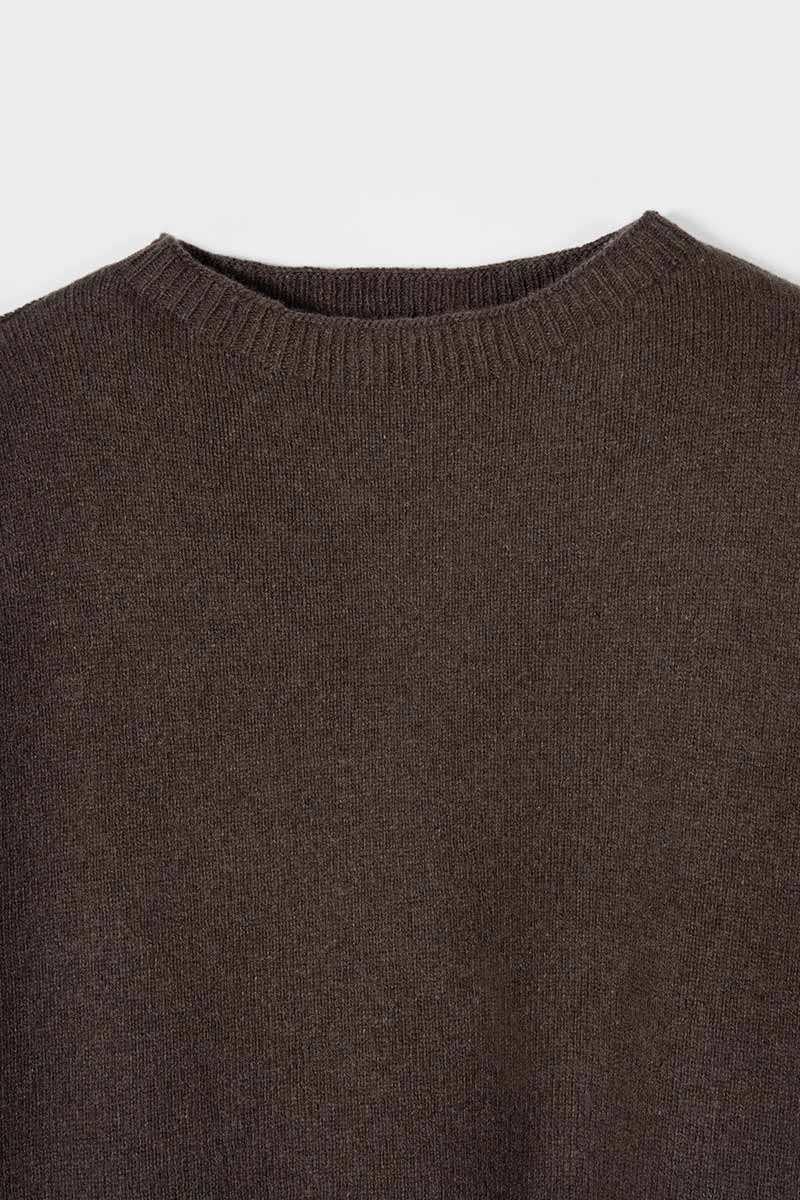 Maglione Oversize Donna Cashmere Lilla Marilena - Rifò
Marrone Corteccia