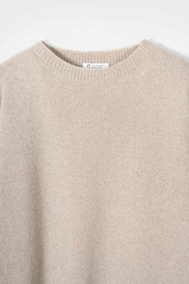 Maglione Oversize Donna Cashmere Lilla Marilena - Rifò
Beige Sabbia