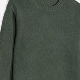 Maglia Uomo Cashmere Rigenerato Romeo Verde Muschio