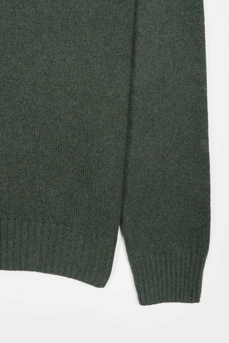 Maglia Uomo Cashmere Rigenerato Romeo Verde Muschio