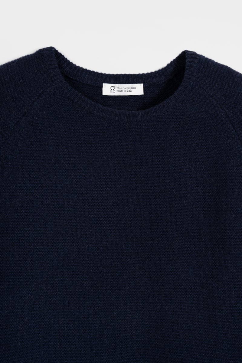 Blu Mora | Maglia donna cashmere rigenerato Giulietta