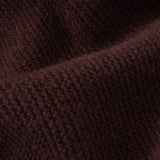 Maglia Girocollo Donna Cashmere Rigenerato Giulietta Marrone - Rifò Lab Moda circolare made in Italy