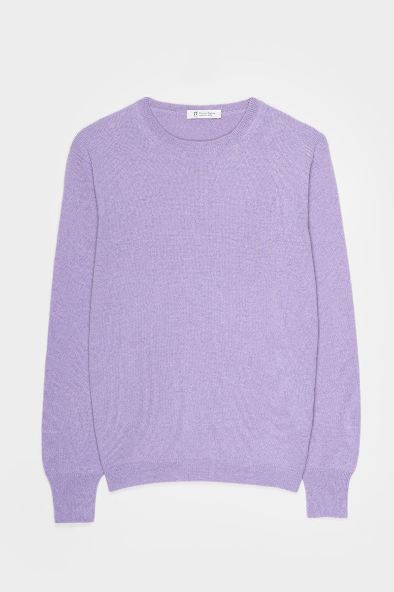 Viola Glicine | Maglia Donna Light Cashmere Rigenerato Veronica