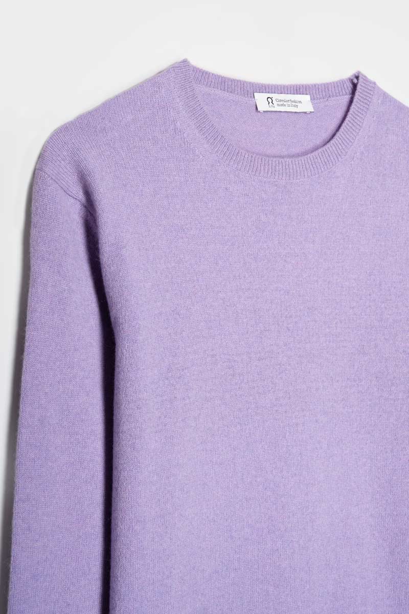 Rebecca Taylor Size S online Lavender Fisherman’s Crewneck Pullover Sweater