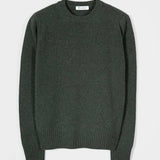 Maglia Girocollo Donna Lana Rigenerata Laura Verde - Rifò Lab Moda circolare made in Italy