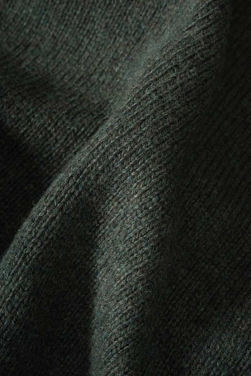 Maglia Girocollo Donna Lana Rigenerata Laura Verde - Rifò Lab Moda circolare made in Italy
