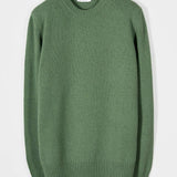 Maglione Cashmere Girocollo Uomo Romeo - Rifò Lab Moda circolare made in Italy
Verde Bietola