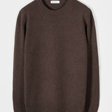 Maglione Cashmere Girocollo Uomo Romeo - Rifò Lab Moda circolare made in Italy
Marrone Corteccia